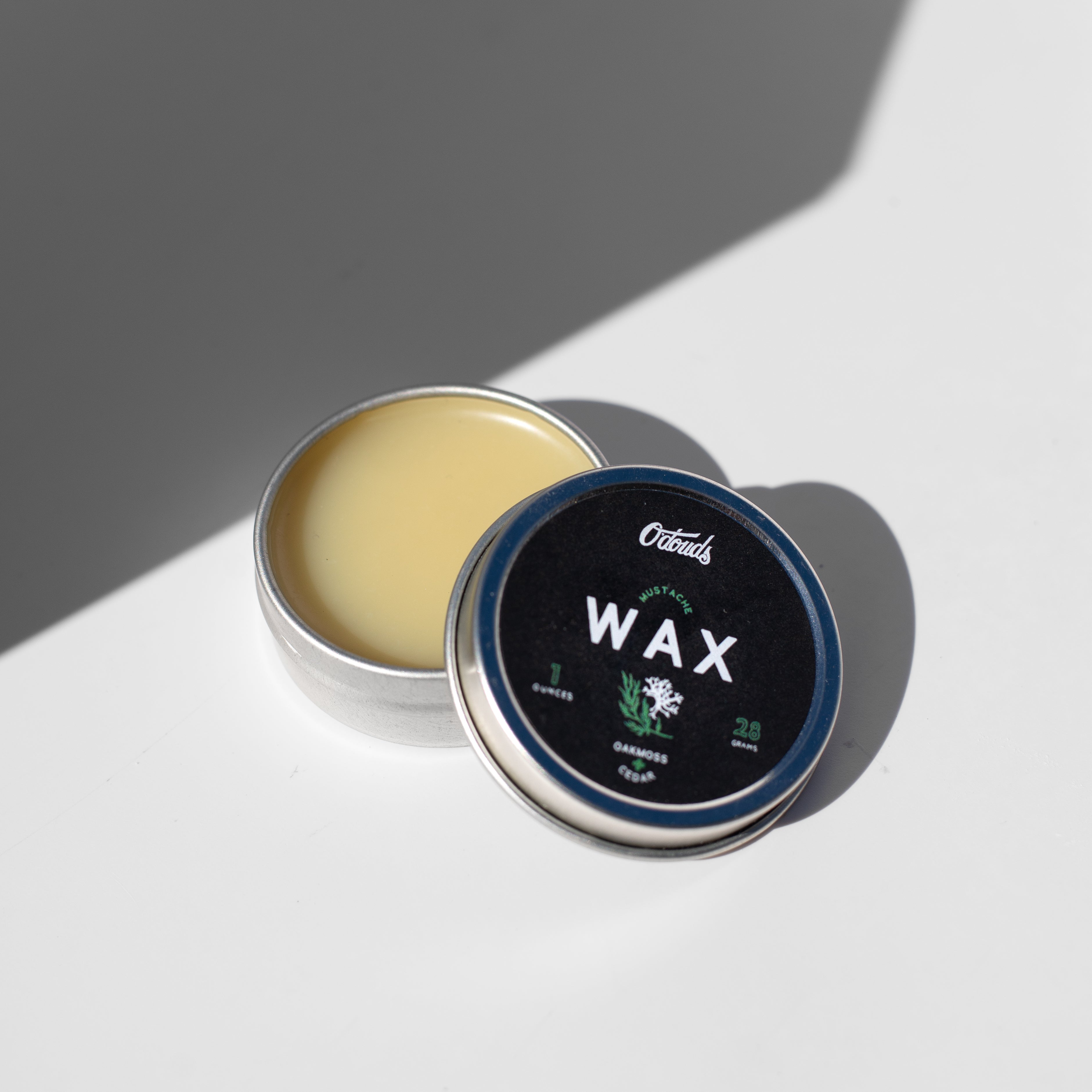 Oakmoss + Cedar Mustache Wax – O'Douds