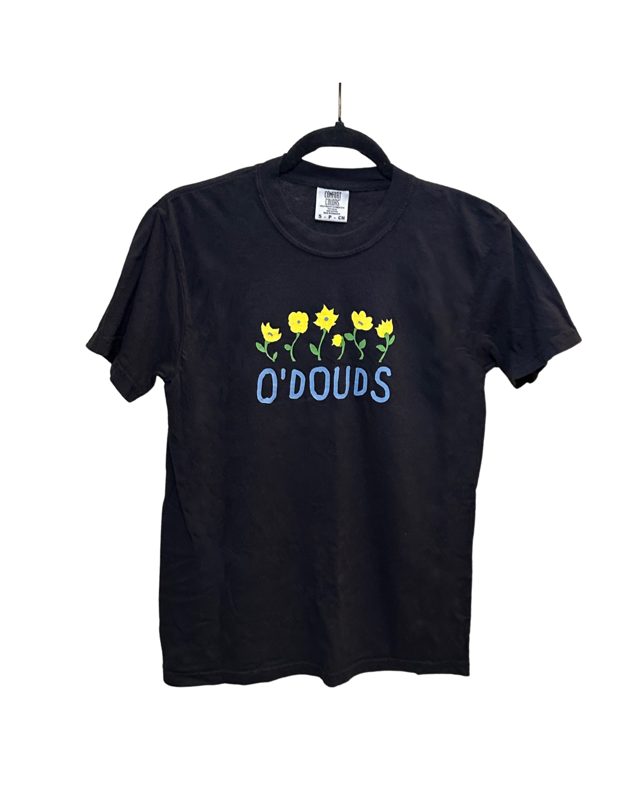 Blue Summer Sunflower Tee Shirt