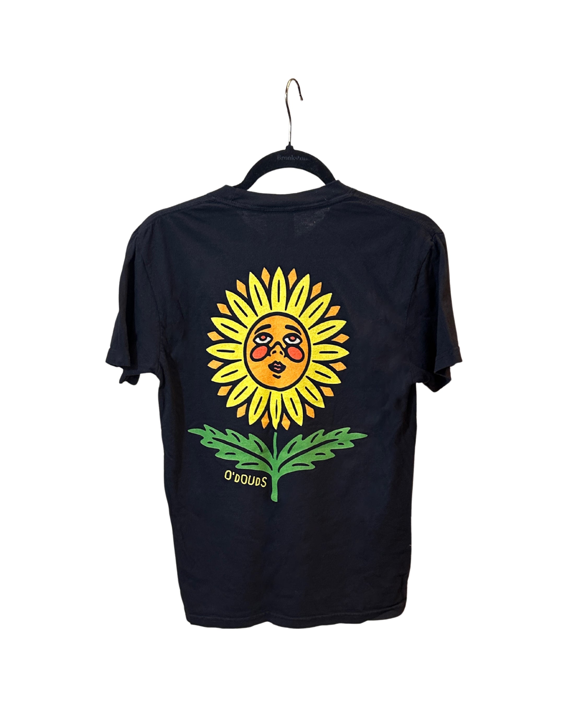 Blue Summer Sunflower Tee Shirt