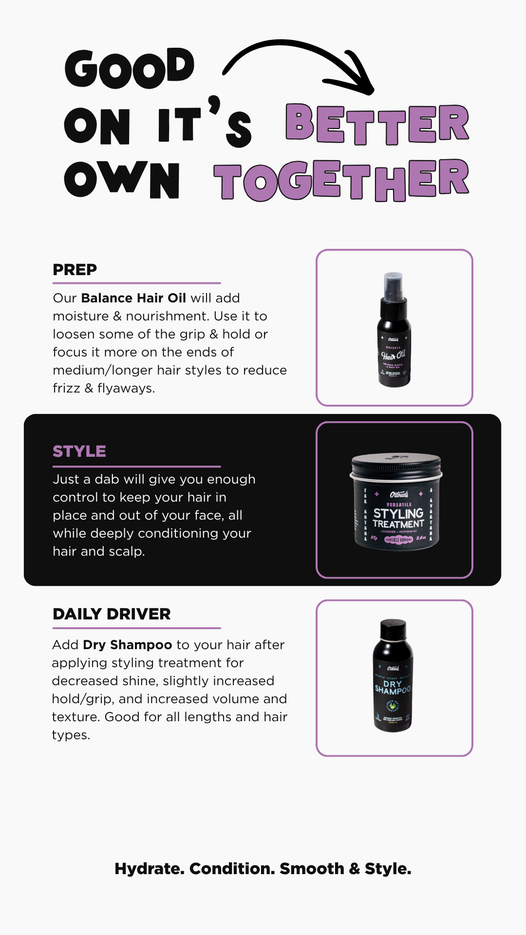Styling Treatment Sample