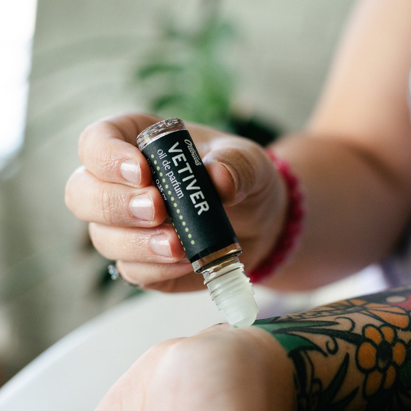 Vetiver Oil de Parfum Roller